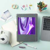 Sticker Rêves arc-en-ciel à fleurs violettes (Couverture iPad)