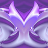 Sticker Rêves arc-en-ciel à fleurs violettes (Devant)