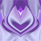 Sticker Rêves arc-en-ciel à fleurs violettes (Devant)