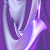 Sticker Rêves d'arc-en-ciel de fleur violette (Devant)