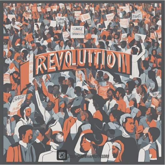 Sticker "Révolution" (Devant)