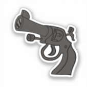 Sticker Revolver de dessin (Recto)