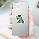 Sticker Rex élégant (Téléphone)