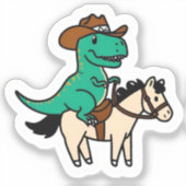 Sticker Rex Ouest sauvage (Recto)