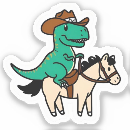 Sticker Rex Ouest sauvage (Recto)