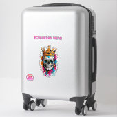 STICKER REY CALAVERA (Sur valise)