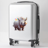 Sticker Rhino (Sur valise)