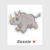 Sticker Rhino (Feuille)