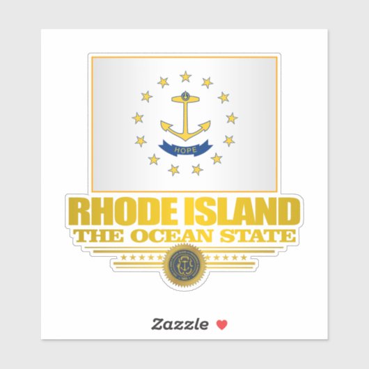 Sticker Rhode Island (SP) (Feuille)