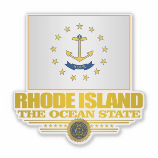 Sticker Rhode Island (SP) (Devant)