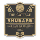 Sticker Rhubarb Conserve Maker (Devant)