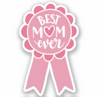 Sticker Ribbon Maman Award | Cadeau d'appréciation de la m