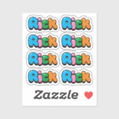 Sticker Rick (Feuille)