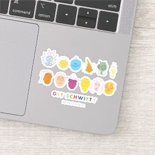 Sticker RICK ET MORTY™   Get Schwifty