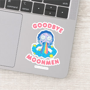 Sticker RICK ET MORTY™   Goodbye Moonmen