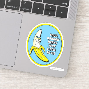 Sticker RICK ET MORTY™  Insigne de brique banana