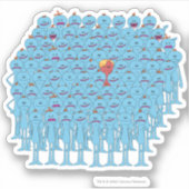 Sticker RICK ET MORTY™ | Kirkland M. Meeseeks (Devant)