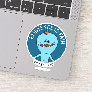 Sticker RICK ET MORTY™   L'Existence Est Une Douleur