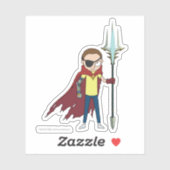 Sticker RICK ET MORTY™ | Morty (Feuille)