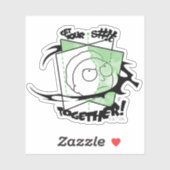 Sticker RICK ET MORTY™ | Prenez votre S# ! t Together ! (Feuille)