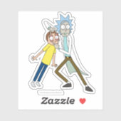 Sticker RICK ET MORTY™ | Regardez Ça (Feuille)