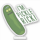 Sticker RICK ET MORTY™ | Retourner La Touche (Devant)