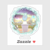 Sticker RICK ET MORTY™ | Rick's Private Place (Feuille)