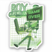 Sticker RICK ET MORTY™ | Roy Une Vie Bien Vécue (Devant)