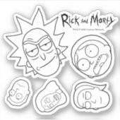 Sticker RICK ET MORTY™ | Smith Family Head (Devant)