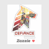 Sticker RICK ET MORTY™ | Space Beth Defiance Crew (Feuille)
