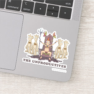 Sticker RICK ET MORTY™ the Unproductives