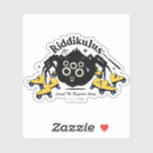 Sticker Riddikulus - Rire des chiens (Feuille)