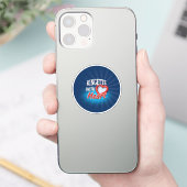 Sticker 'Ringette au coeur' (Téléphone)