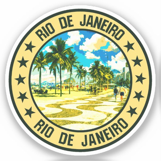 Sticker Rio de Janeiro (Recto)