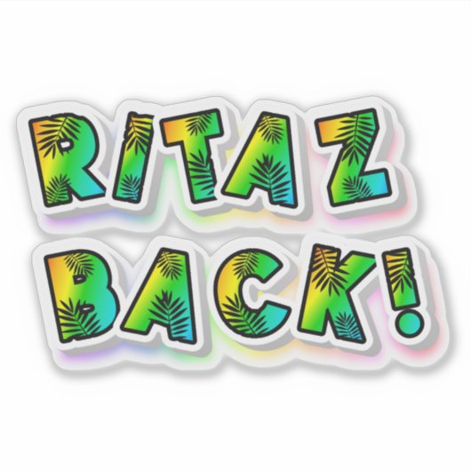 Sticker Ritazback (Devant)