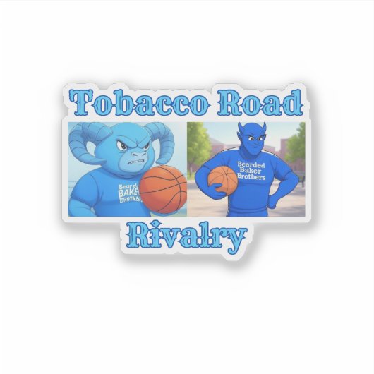 Sticker Rivalité de la route du tabac (Devant)