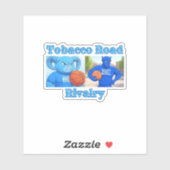 Sticker Rivalité de la route du tabac (Feuille)