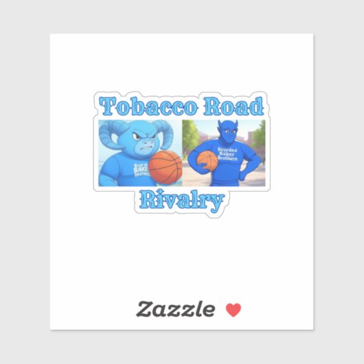 Sticker Rivalité de la route du tabac (Feuille)