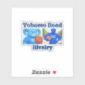 Sticker Rivalité de la route du tabac (Feuille)