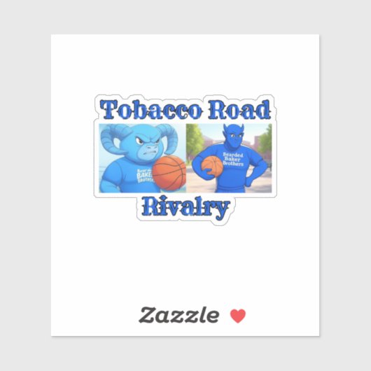 Sticker Rivalité de la route du tabac (Feuille)