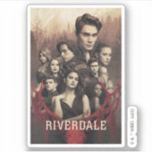 Sticker Riverdale Deer Skull Poster (Devant)