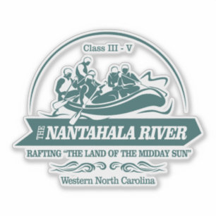 Sticker Rivière Nantahala (rafting2)