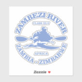 Sticker Rivière Zambezi (rd) (Feuille)