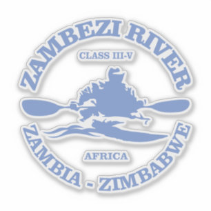 Sticker Rivière Zambezi (rd)