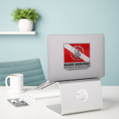 Sticker RMS Rhone (meilleures épaves) (Ordinateur portable sur le bureau)