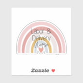 Sticker RN de main-d'oeuvre et de livraison (Feuille)