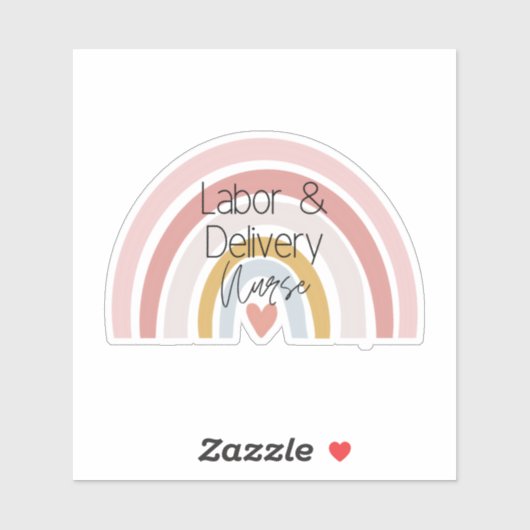 Sticker RN de main-d'oeuvre et de livraison (Feuille)