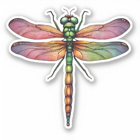 Sticker Robe Colorée étanche (Devant)