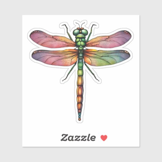 Sticker Robe Colorée étanche (Feuille)