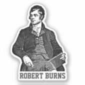 Sticker Robert Burns (Recto)